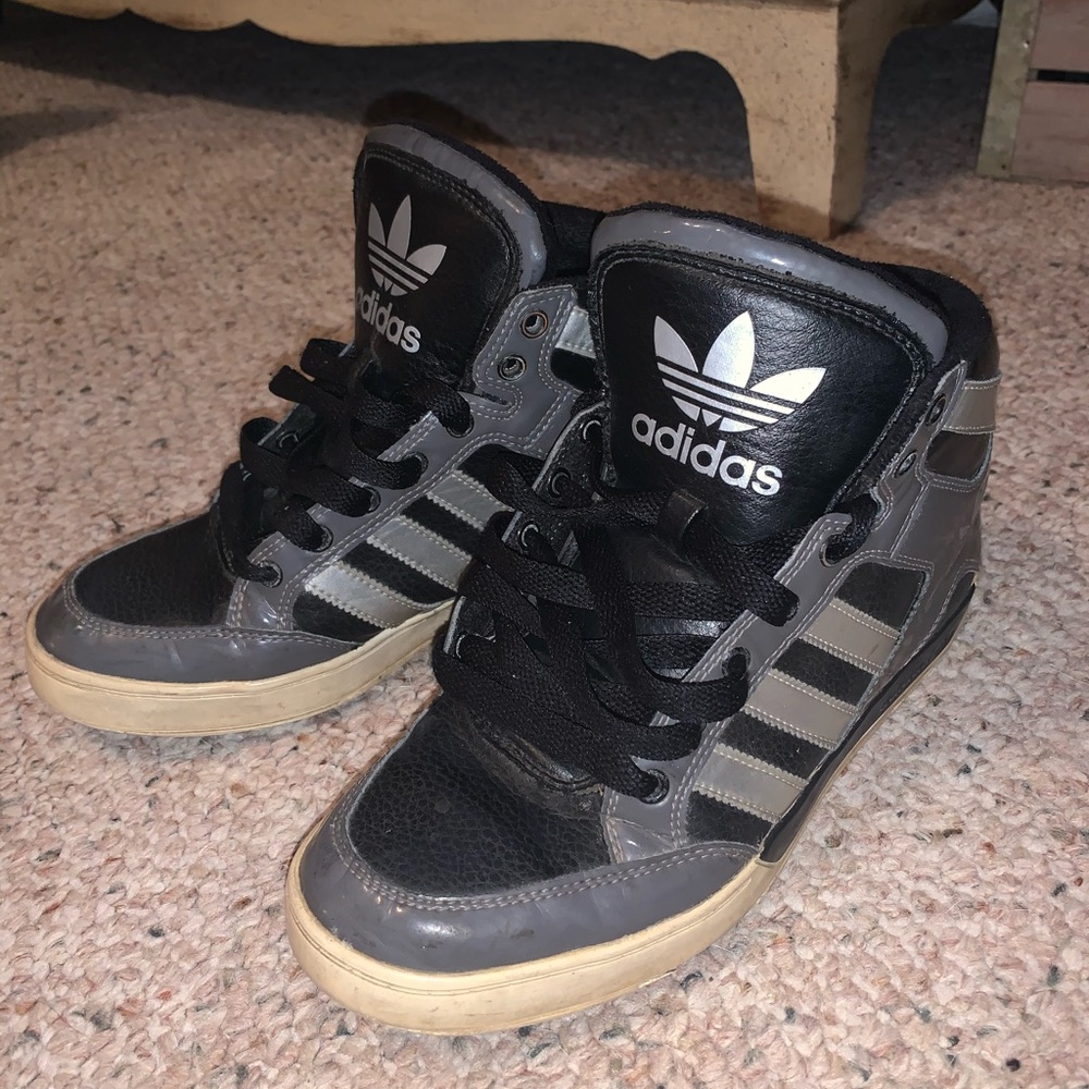 Adidas high-top sneakers